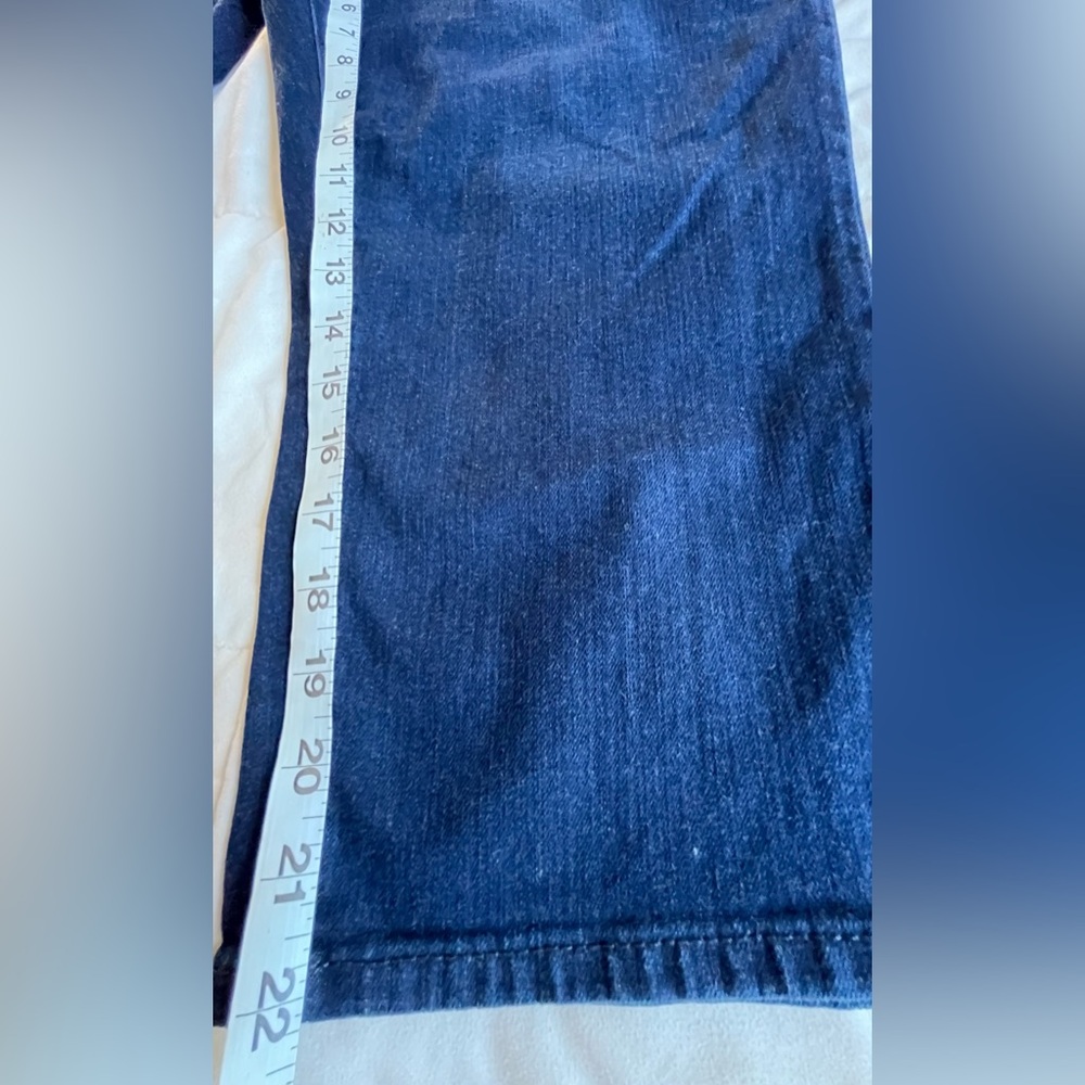 SPANX Blue Ankle Cropped Jeans size 30 NWT - Picture 7 of 9